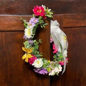 Flower-dog flower collar